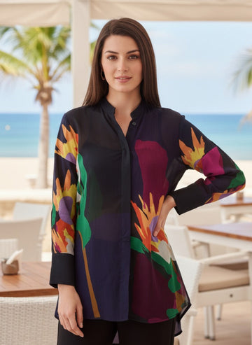 BLACK PARADISE BREEZE SHIRT