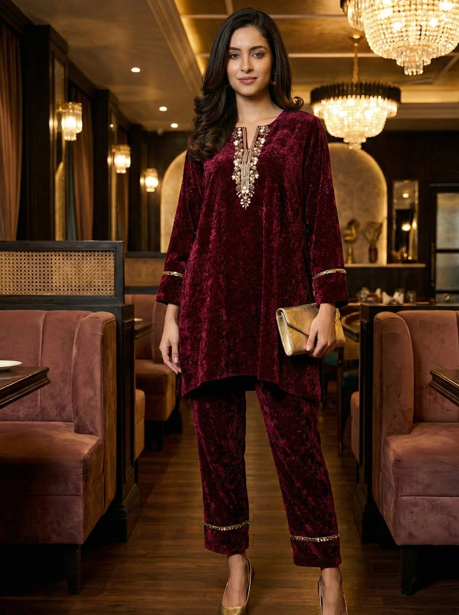 PLUM RADICAL TUNIC
