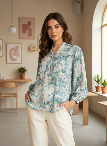 BLUE WINKLE INDUS SHIRT