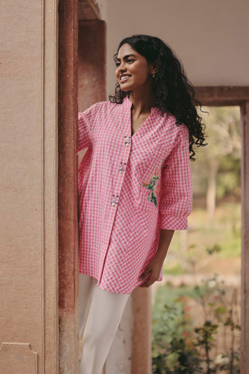 BLUSH DELTA CODE SHIRT