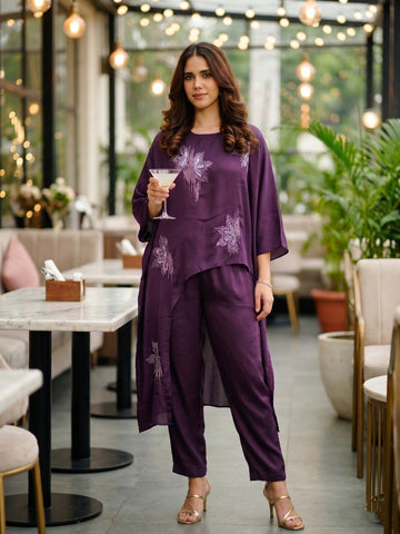 PURPLE SANGA TUNIC