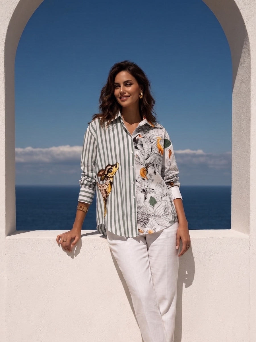 GREEN HYPHEN SABA SHIRT