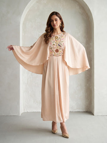 BEIGE EDIT DRESS