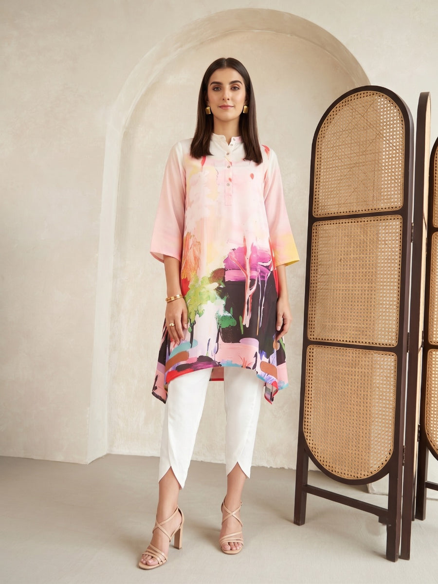 SAAD PINK KAFTAN