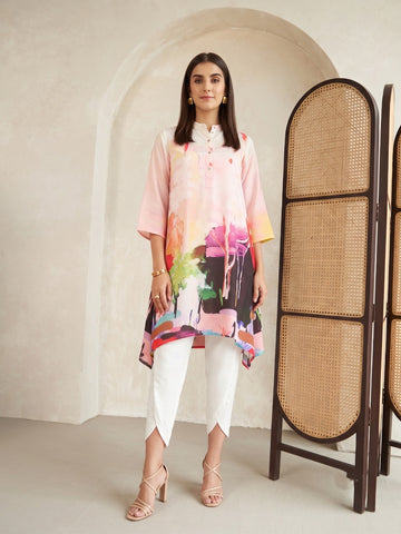 SAAD PINK KAFTAN
