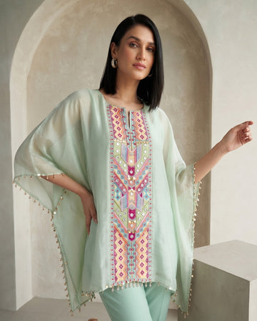 MINT PANEL TUNIC