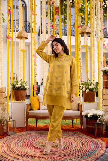 MUSTARD DUAL SHIRT