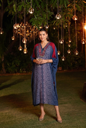 BLUE CYRUS ATEL DRESS