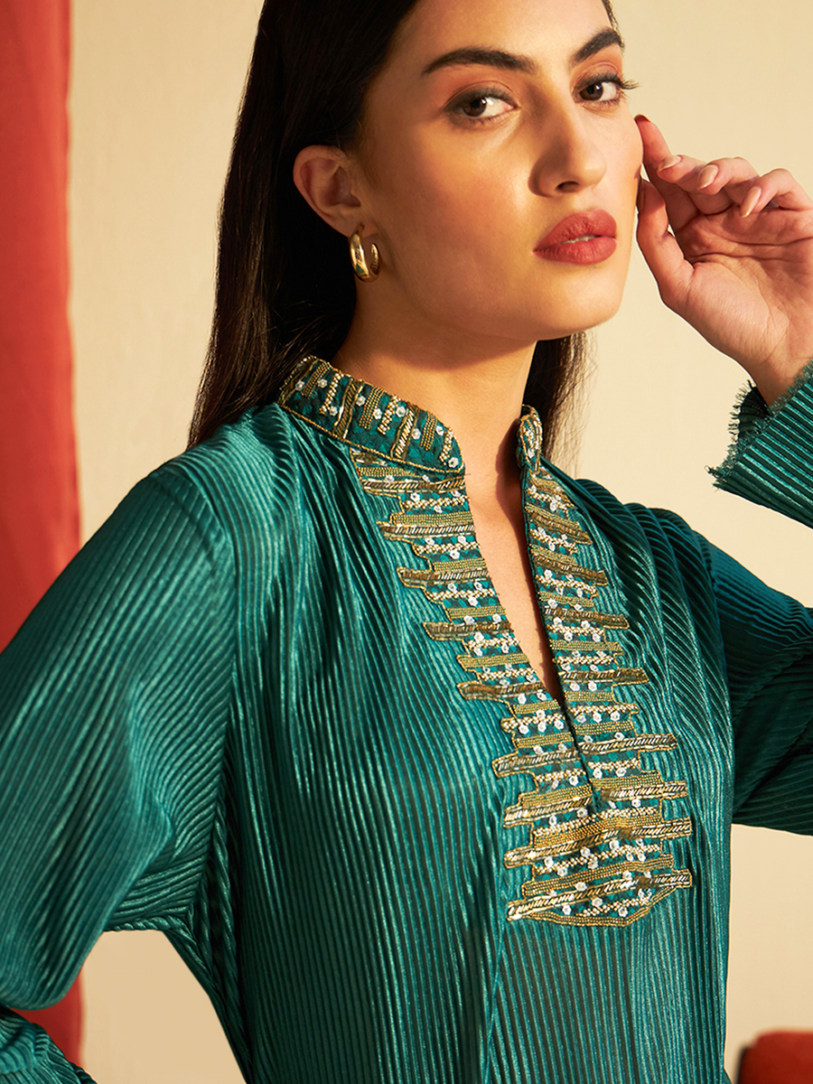 EMERALD PERMA DRESS