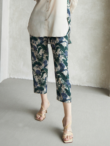 PARROT BEIGE NARROW LEG TROUSER