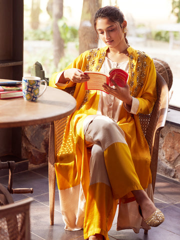 LIGHT GOLD MUSTARD GENE CO-ORD