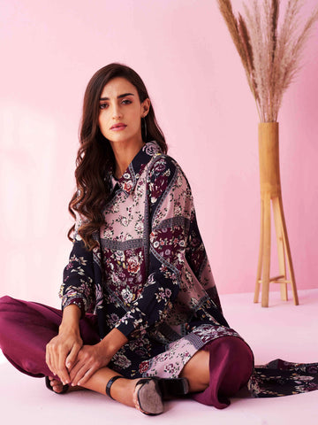 BURGANDY TRINITY TAIL TOP