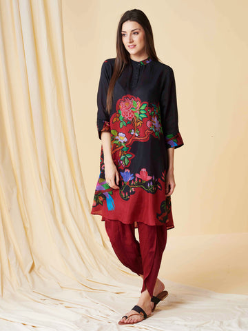 BLACK OAK HAZZEL TUNIC