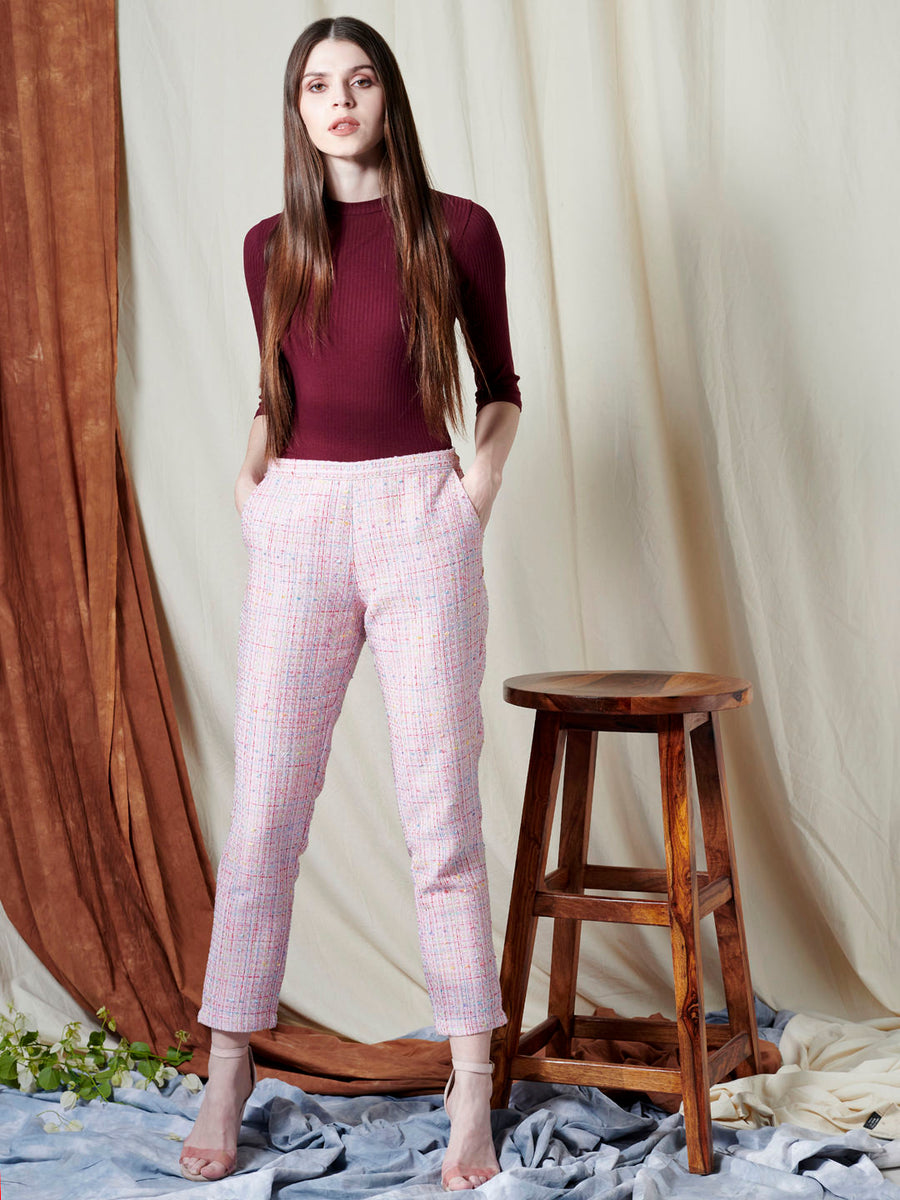 Pink Side Zip Bukla
