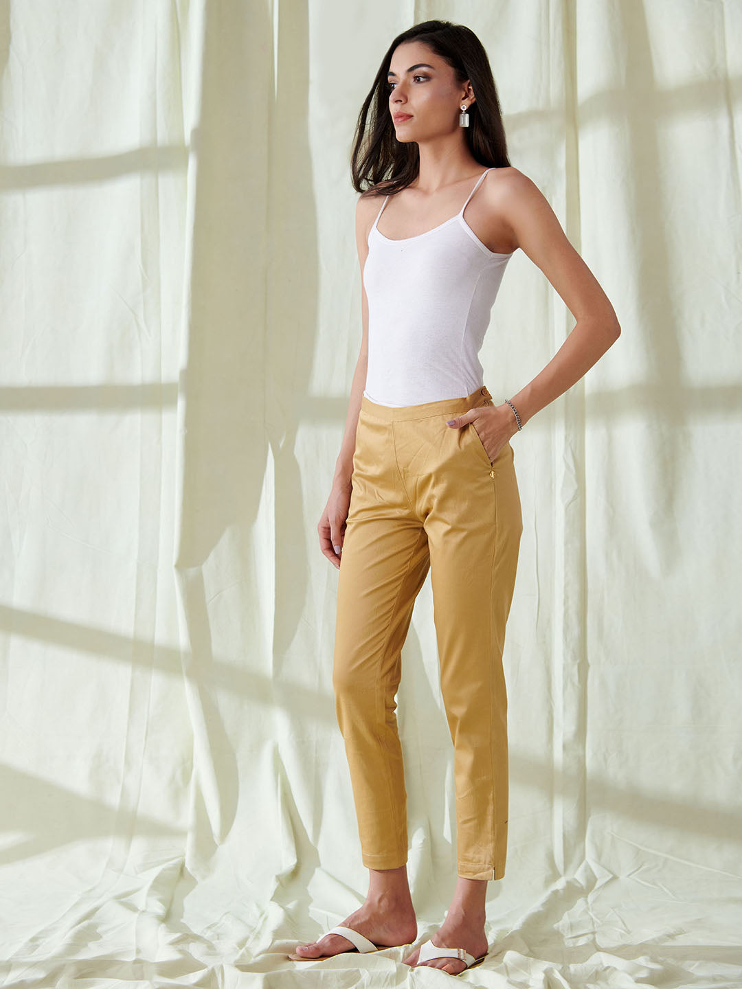 Trousers for WomenLupinBlackSalt AttireLuxury Business Casuals
