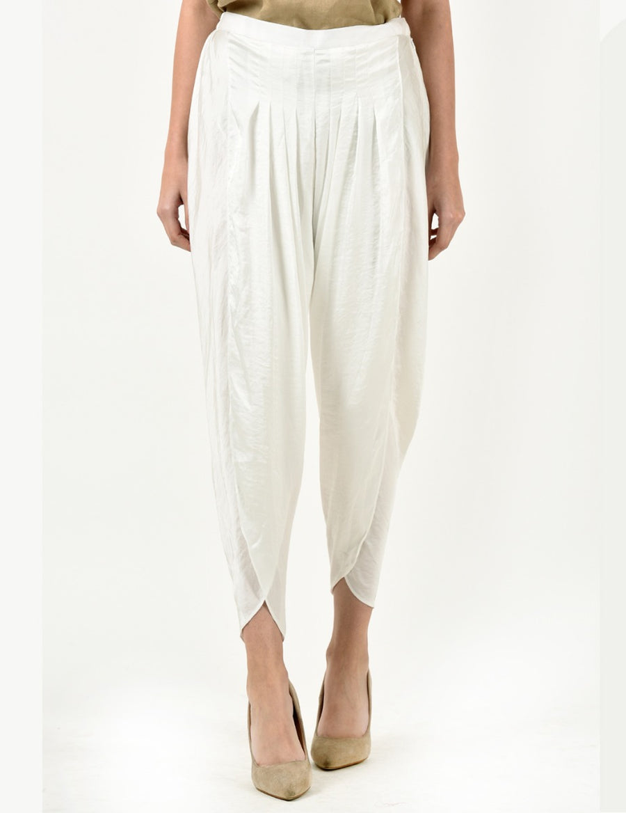 WHITE TULIP PANT