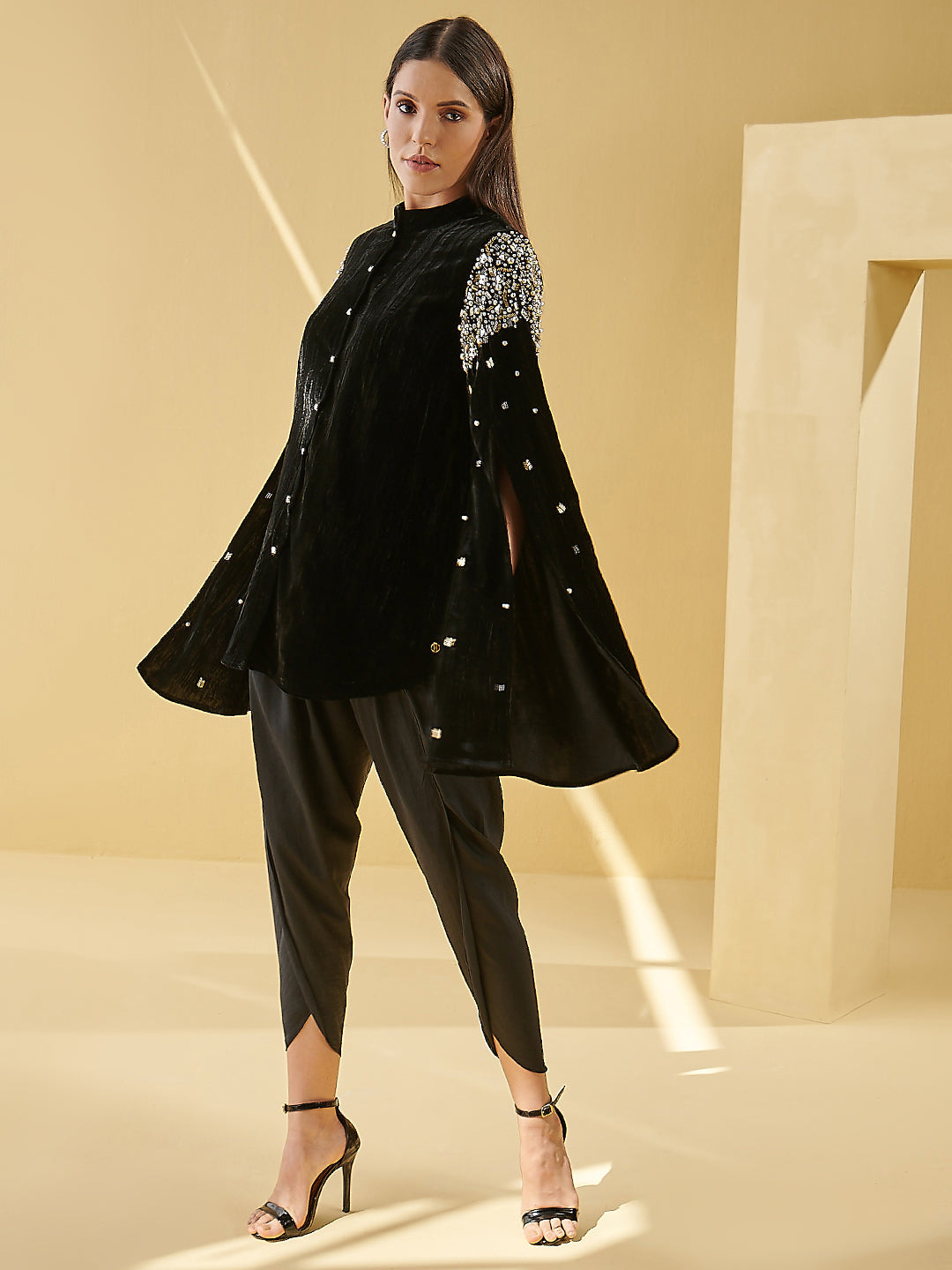 Buy Black Behold Cape Online