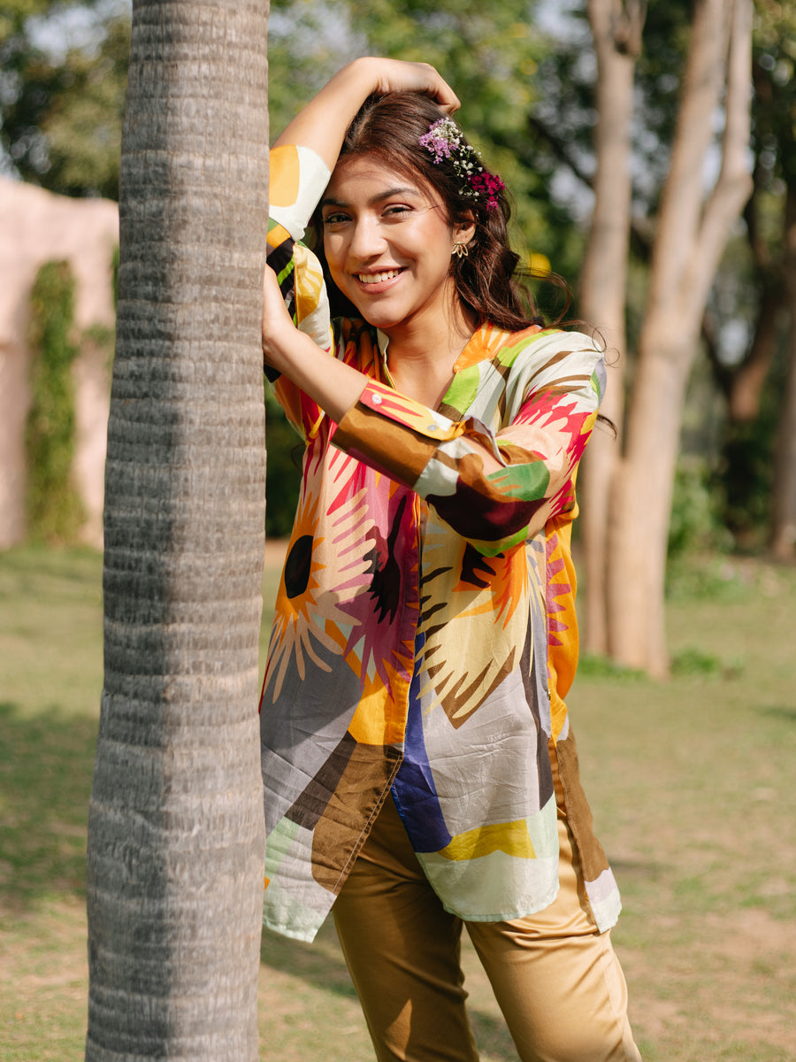 YELLOW ASTER BREEZE SHIRT