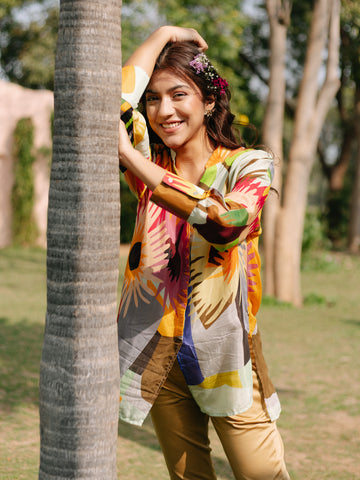 YELLOW ASTER BREEZE SHIRT