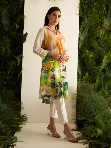 GREEN SUNSET AARIA TUNIC