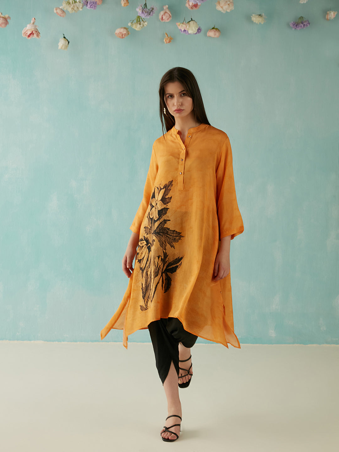 MUSTARD VERONNE KAFTAN - Main Image
