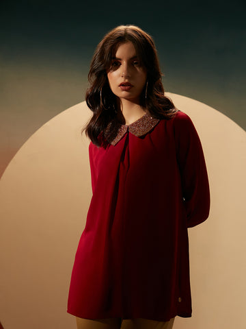 CHERRY RED AIZZA SHIRT